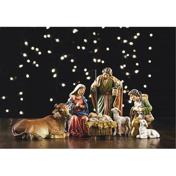 Cb Catholic 5 in. Adams Nativity Set YC169